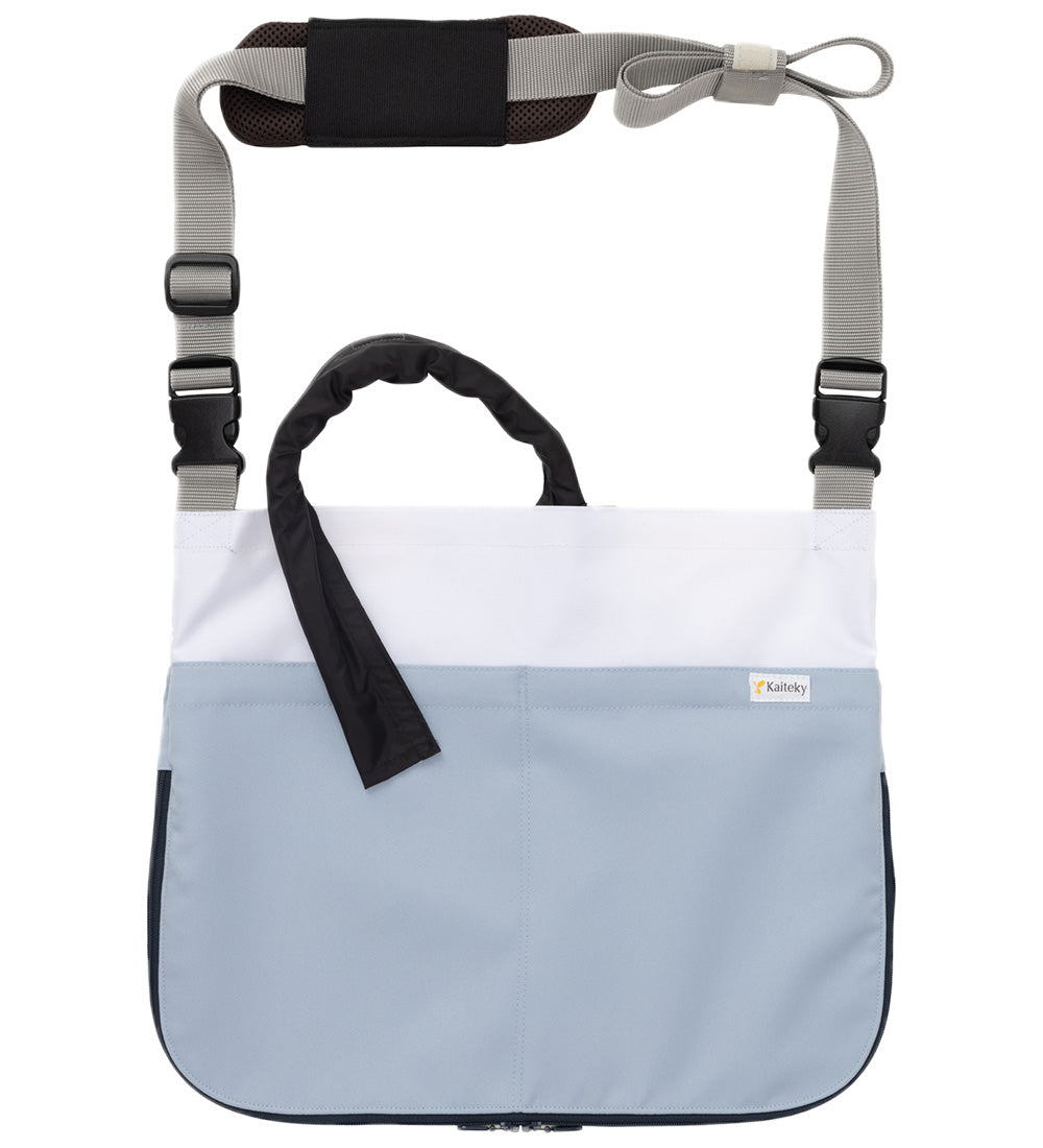 導尿・採尿バッグのための消臭カバー V2 日本製 肩掛け ショルダー 丈夫 消臭 抗菌 軽量 (ホースカバー約50cm付き)