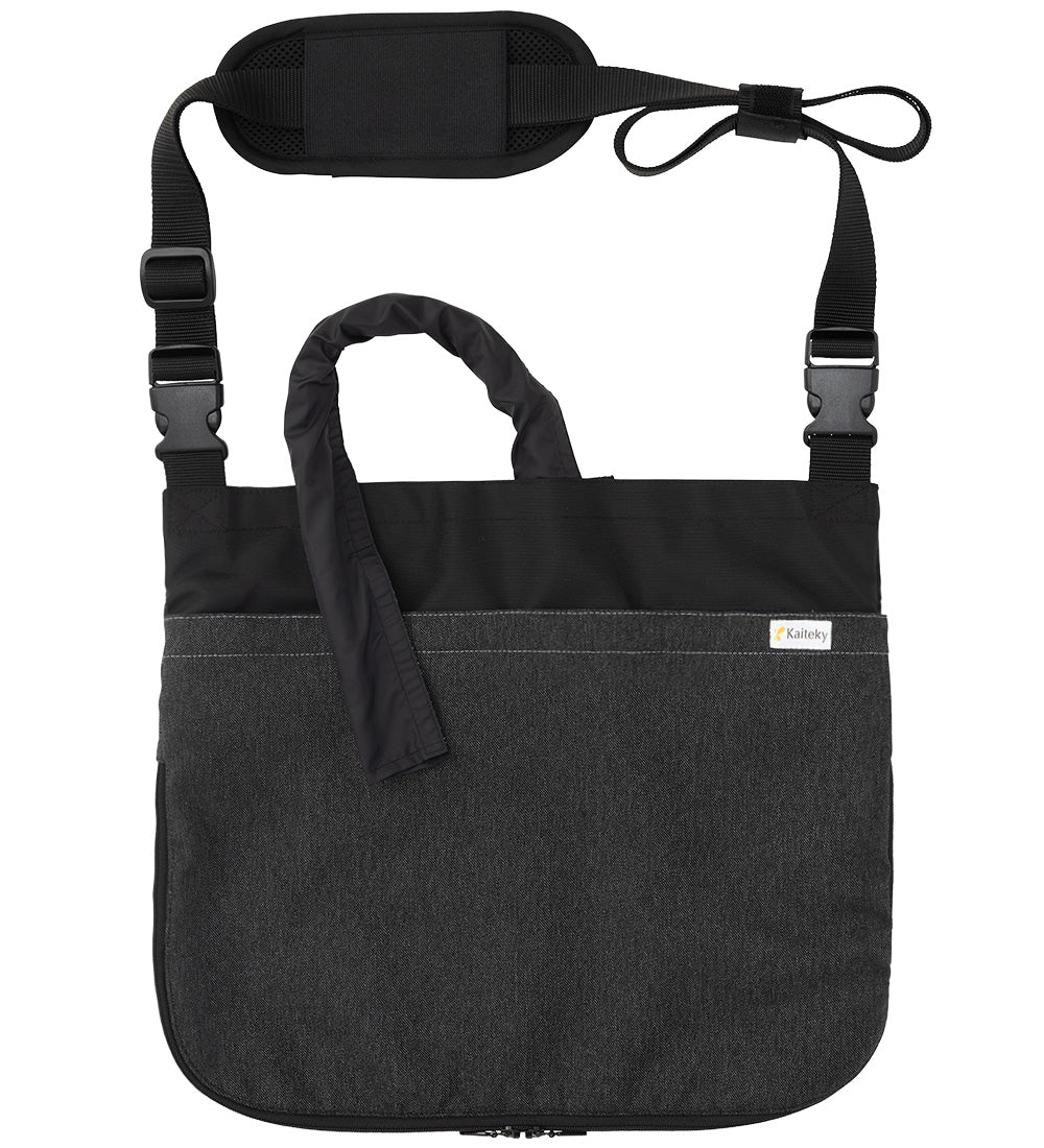 導尿・採尿バッグのための消臭カバー V2 日本製 肩掛け ショルダー 丈夫 消臭 抗菌 軽量  （ホースカバー約50cm付き）