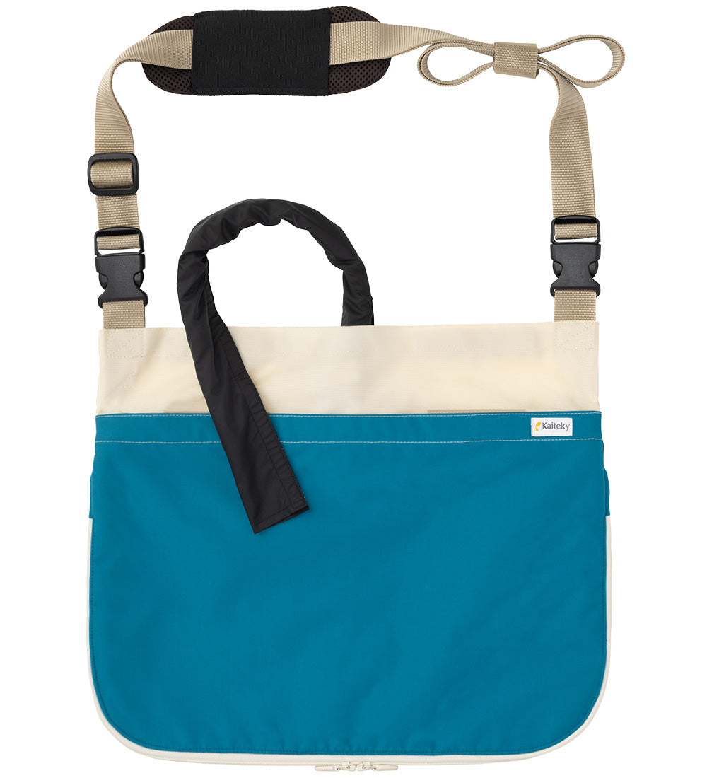 導尿・採尿バッグのための消臭カバー V2 日本製 肩掛け ショルダー 丈夫 消臭 抗菌 軽量  （ホースカバー約50cm付き）