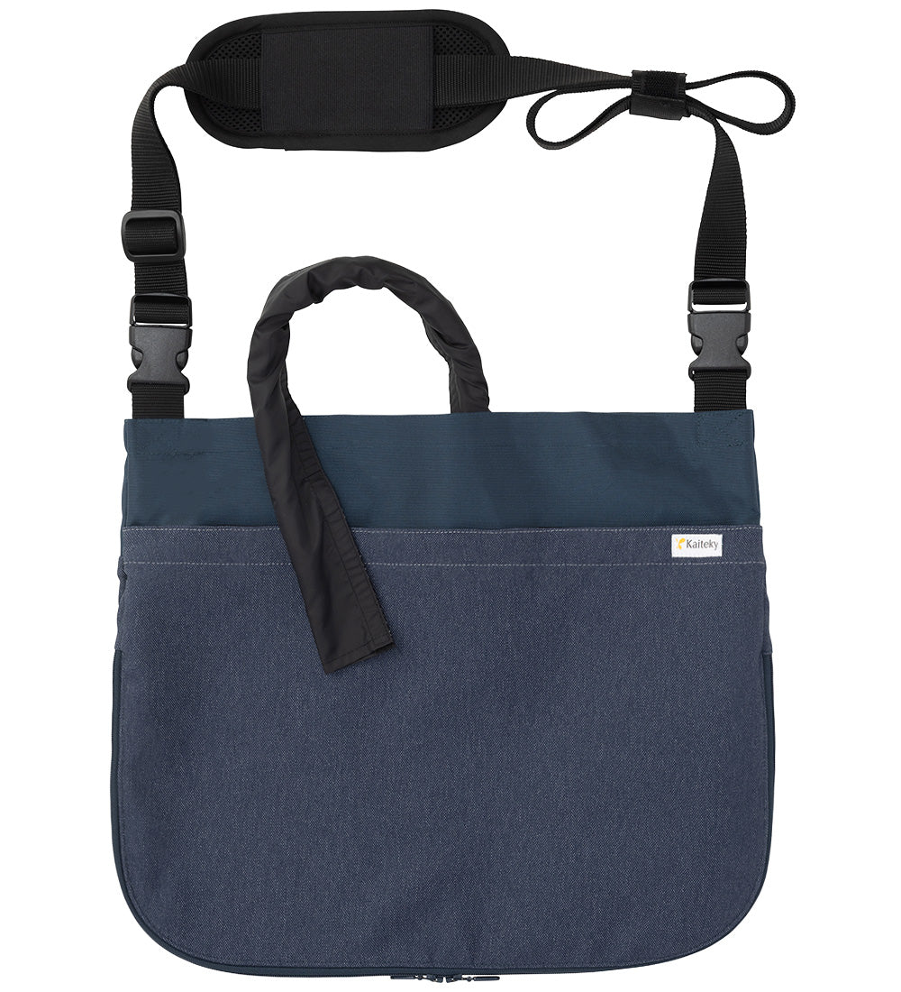 導尿・採尿バッグのための消臭カバー V2 日本製 肩掛け ショルダー 丈夫 消臭 抗菌 軽量  （ホースカバー約50cm付き）