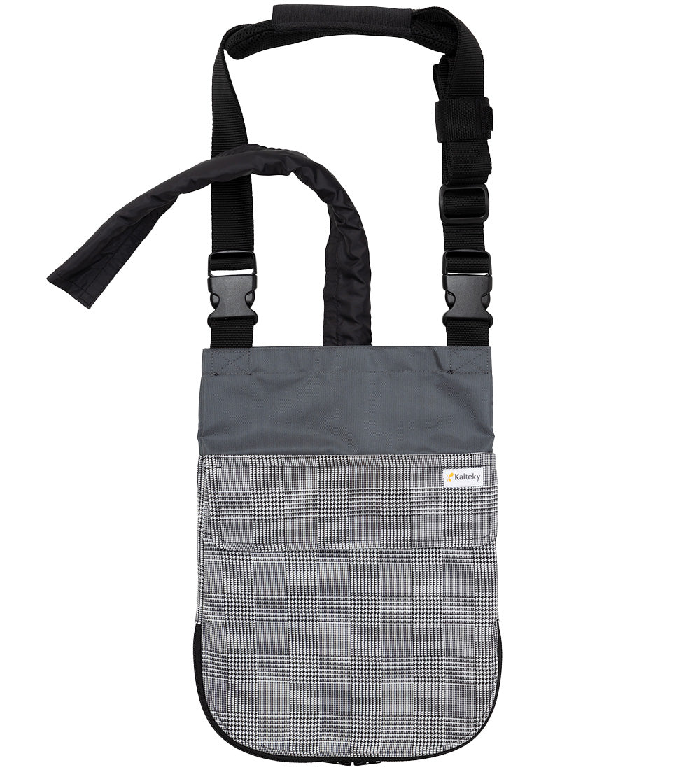 導尿・採尿バッグのための消臭カバー 縦型 日本製 肩掛け ショルダー 丈夫 消臭 抗菌 軽量 （ホースカバー約50cm付き）