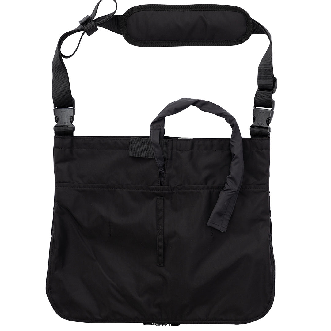 導尿・採尿バッグのための「撥水」カバー 肩掛け ショルダー 丈夫 消臭 軽量 （ホースカバー約50cm・簡易消臭機能付き）