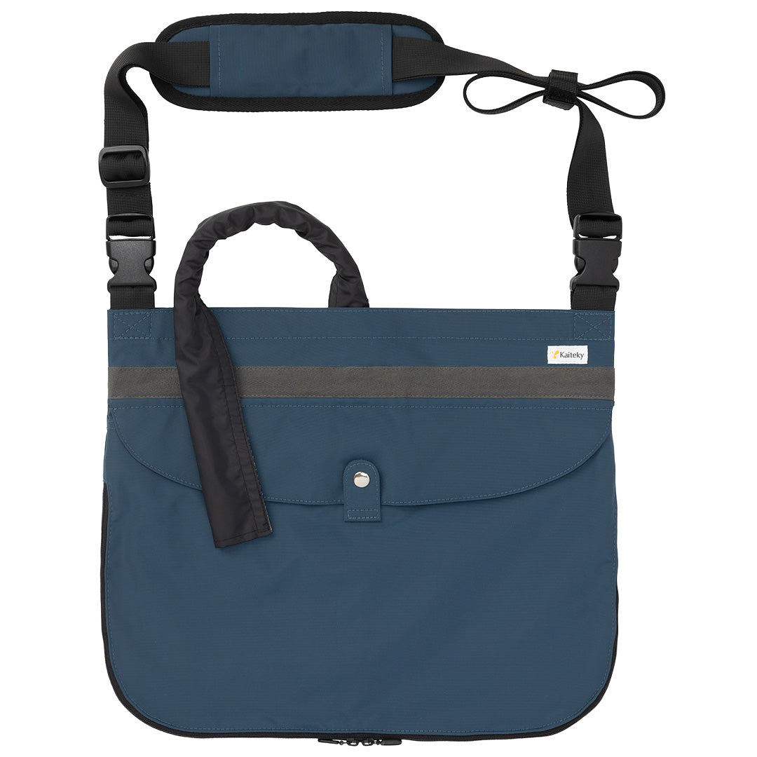 導尿・採尿バッグのための「撥水」カバー 肩掛け ショルダー 丈夫 消臭 軽量 （ホースカバー約50cm・簡易消臭機能付き）