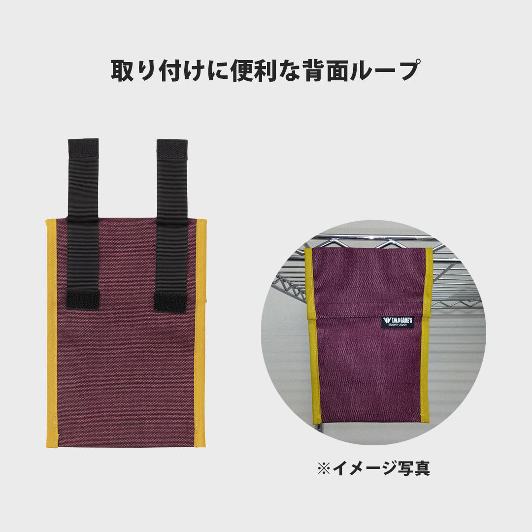 スマホを圏外にできる日本製ケース（横幅12.5cm×高さ19cm）電波低減  スマートキー 帆布 盗難防止 防犯 高性能 大容量 リレーアタック対策 電波遮断