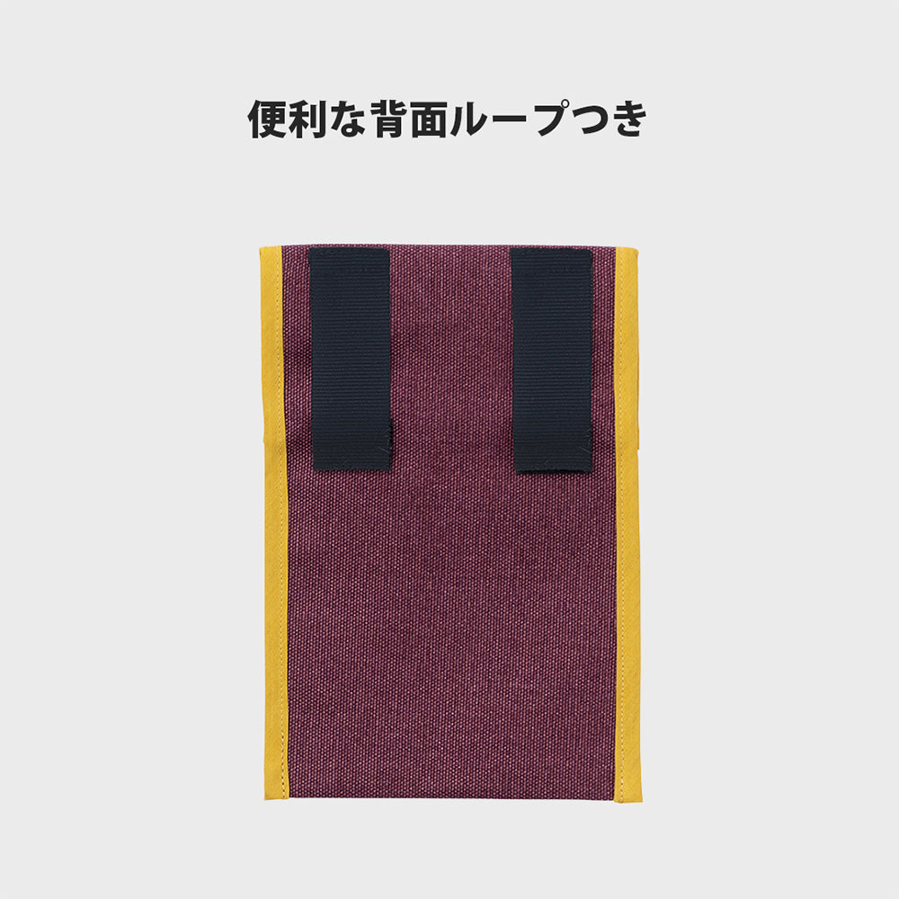スマホを圏外にできる日本製ケース（横幅12.5cm×高さ19cm） 新型 二重シールド 電波低減  スマートキー 帆布 盗難防止 防犯 高性能 大容量 リレーアタック対策 電波遮断